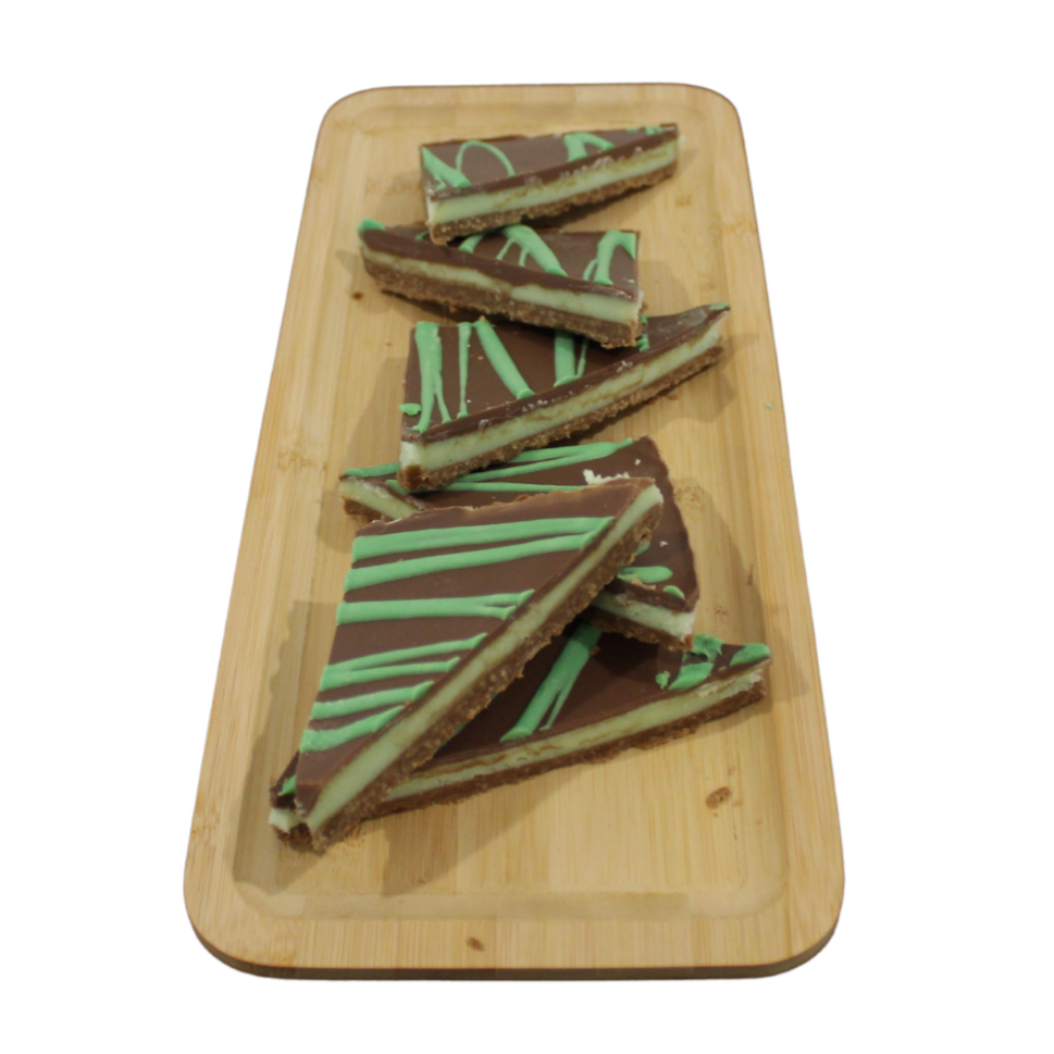 Peppermint Traybake