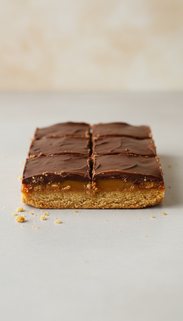 Millionaire's Shortbread with Rich Caramel