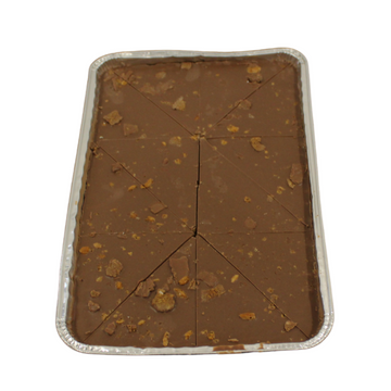 Crunchie Fudge Traybake